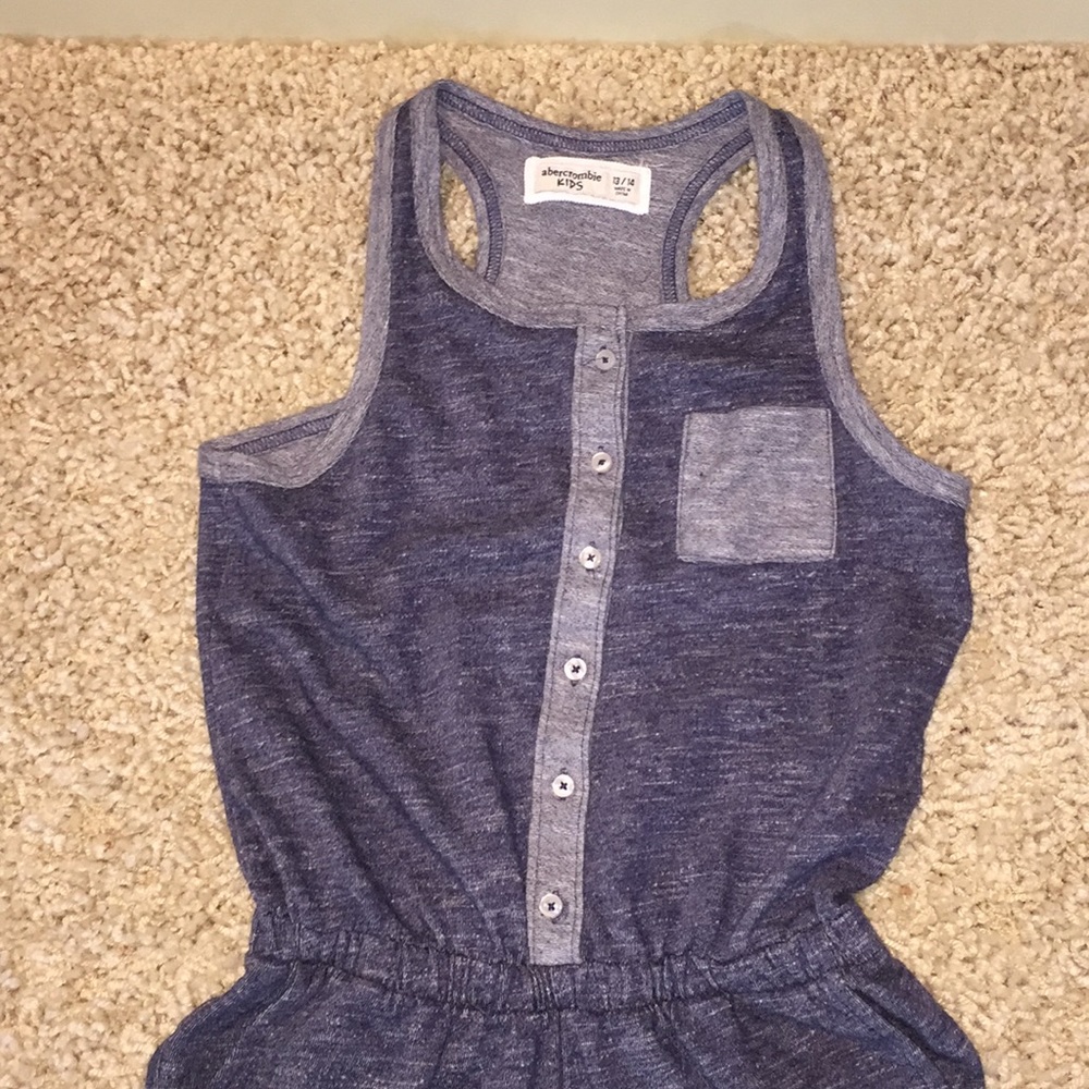 Abercrombie kids jump suit.